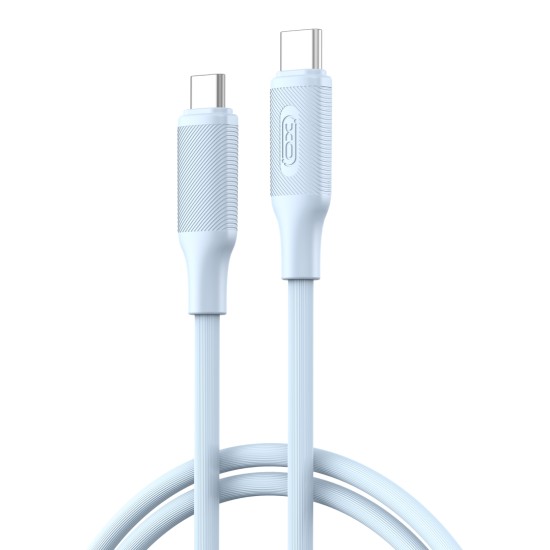 XO NB-Q265B PD 60W Type-C Σε Type-C Μινιμαλιστικό Καλώδιο (Μπλε) XO NB-Q265B PD 60W Type-C Σε Type-C Μινιμαλιστικό Καλώδιο (Μπλε)