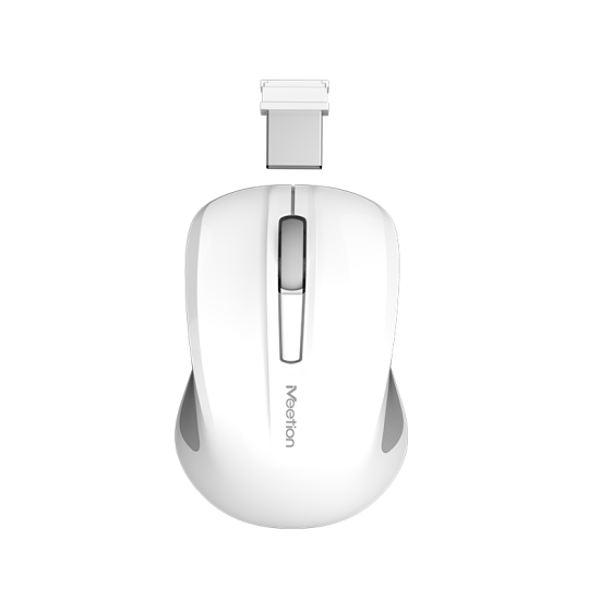 Meetion MT-MINIGO Silent Mini 2.4G Optical Ασύρματο Ποντίκι Άσπρο Meetion MT-MINIGO Silent Mini 2.4G Optical Ασύρματο Ποντίκι Άσπρο
