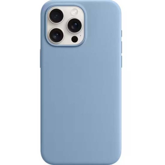 Θήκη XO-K10B iPhone15 Pro Max 6.7" liquid σιλικόνης Μπλε Σιέρρα Θήκη XO-K10B iPhone15 Pro Max 6.7" liquid σιλικόνης Μπλε Σιέρρα
