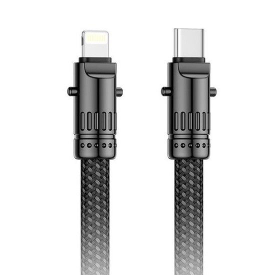XO NB-Q288A Καλώδιο Κράμα Ψευδαργύρου Lightning σε Type-c 27W XO NB-Q288A Καλώδιο Κράμα Ψευδαργύρου Lightning σε Type-c 27W