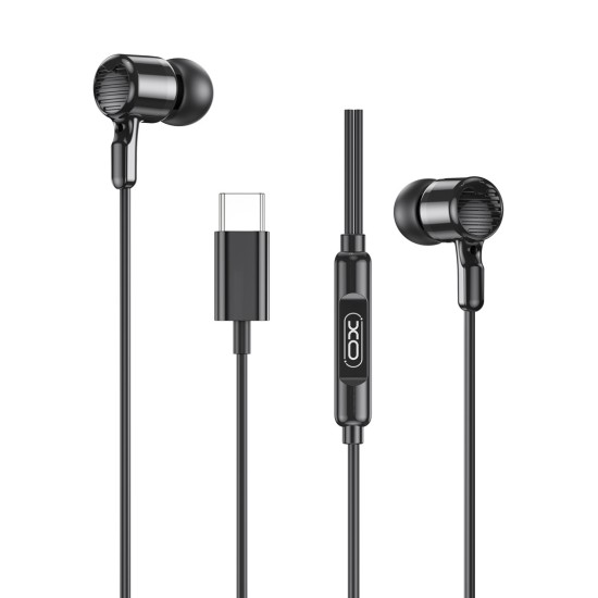 XO EP81 Ακουστικά in-ear Type-C Μαύρα XO EP81 Ακουστικά in-ear Type-C Μαύρα