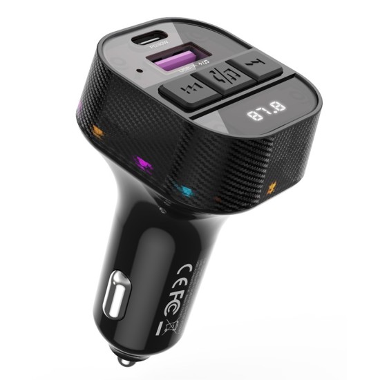 XO BCC17 Smart Bluetooth MP3 A+C Dual Port PD30W Φορτιστής Αυτοκινήτου XO BCC17 Smart Bluetooth MP3 A+C Dual Port PD30W Φορτιστής Αυτοκινήτου