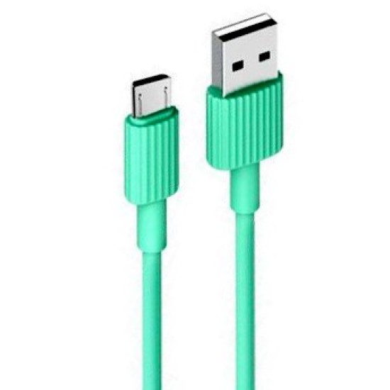 XO NB156 USB Καλώδιο Φόρτισης για Micro Πράσινο XO NB156 USB Καλώδιο Φόρτισης για Micro Πράσινο