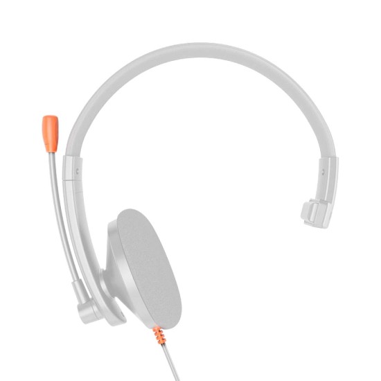 Meetion HP002 Ενσύρματο Ακουστικό Τηλεφωνίας 3.5mm / Λευκό Meetion HP002 Ενσύρματο Ακουστικό Τηλεφωνίας 3.5mm / Λευκό