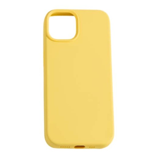 XO K10B iPhone15 Plus 6.7" Θήκη Κινητού Σιλικόνης Κίτρινο XO K10B iPhone15 Plus 6.7" Θήκη Κινητού Σιλικόνης Κίτρινο