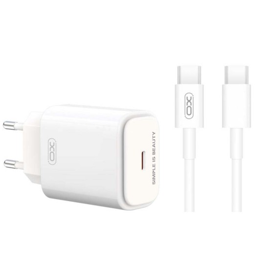 XO L90B EU PD20W Γρήγορος Φορτιστής με Type-C καλώδιο (NB-Q189A) XO L90B EU PD20W Γρήγορος Φορτιστής με Type-C καλώδιο (NB-Q189A)