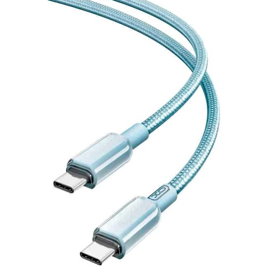 XO NB-Q250B Καλώδιο Φόρτισης + Data PD 60W Type-C σε Type-C PVC 1m Μπλέ XO NB-Q250B Καλώδιο Φόρτισης + Data PD 60W Type-C σε Type-C PVC 1m Μπλέ