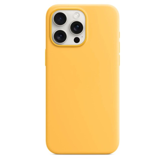 Θήκη XO-K10B iPhone15 Pro Max 6.7" liquid σιλικόνης Κίτρινο Θήκη XO-K10B iPhone15 Pro Max 6.7" liquid σιλικόνης Κίτρινο
