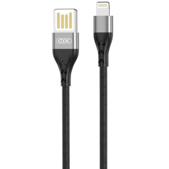 XO NB188 2.4A Διπλής Φοράς Φόρτιση USB Lightning 1m Γκρί XO NB188 2.4A Διπλής Φοράς Φόρτιση USB Lightning 1m Γκρί