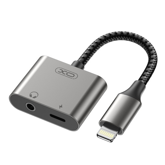 XO NB-R258B Αντάπτορας Lightning σε Lightning & 3.5mm XO NB-R258B Αντάπτορας Lightning σε Lightning & 3.5mm