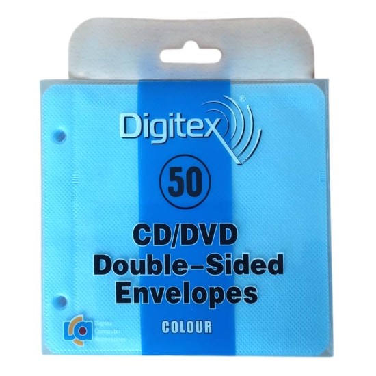 Digitex Φάκελοι CD Διπλής Όψης Digitex Φάκελοι CD Διπλής Όψης