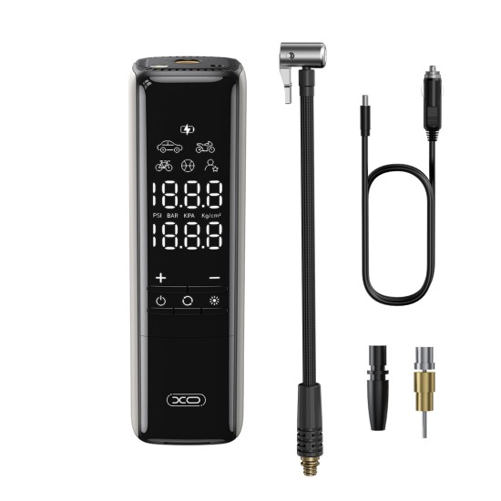 XO CZ017 Smart Ενσύρματη Αντλία Φουσκώματος 22 Κυλίνδρων XO CZ017 Smart Ενσύρματη Αντλία Φουσκώματος 22 Κυλίνδρων
